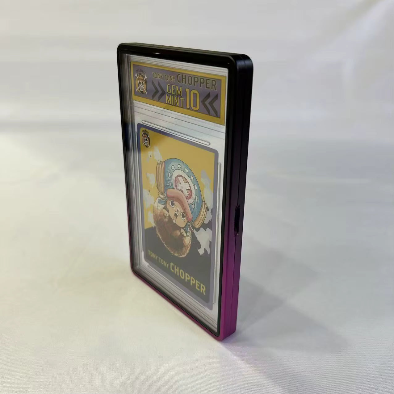 M1nt Gradient SlabMag Black-Purple aluminium PSA card case